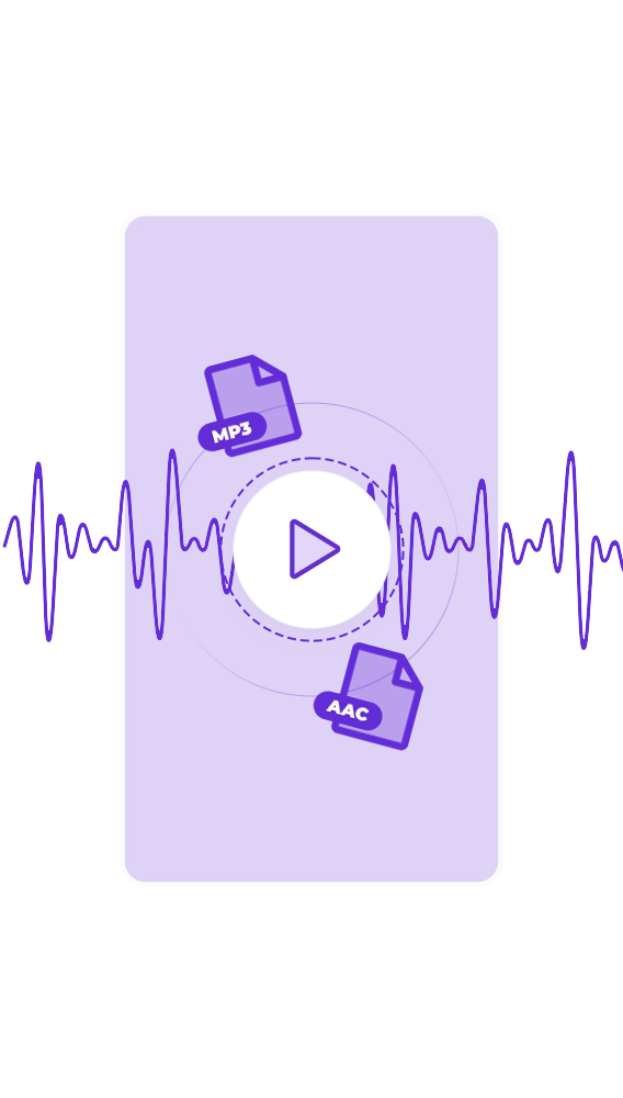 Suporte a MP3 e AAC+