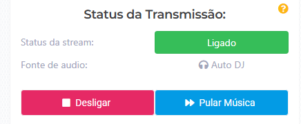 Card Status da Transmissão