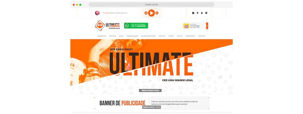 Site Administrável